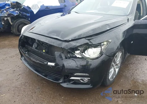 2014 Infiniti Q50 from USA, damaged, VIN JN1BV7AR1EM703013